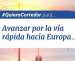 Grupo Bertolín QUIERE CORREDOR para viajar en la mitad de tiempo y que nuestras empresas vayan el doble de rápido